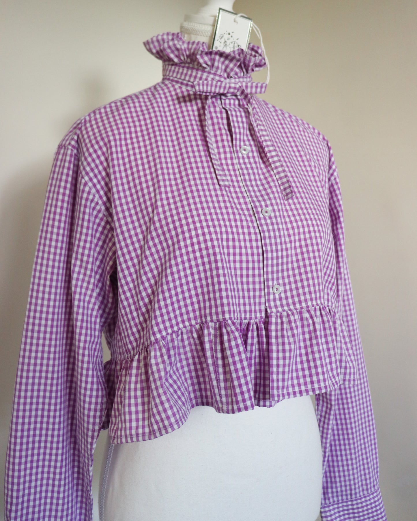 Revamp Shirt -Purple Check-