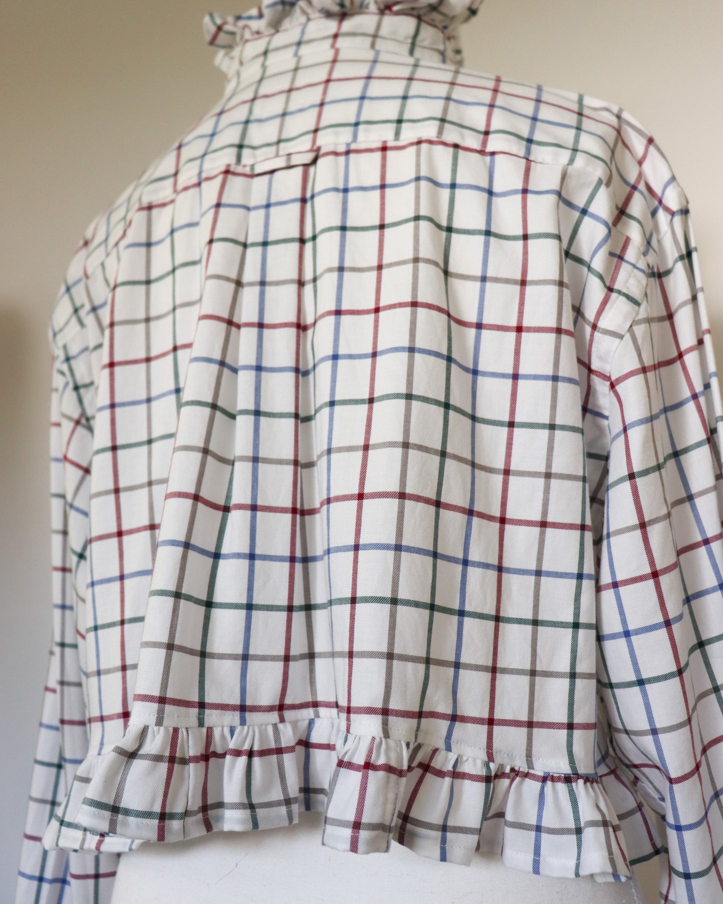 Revamp Shirt -White Check-
