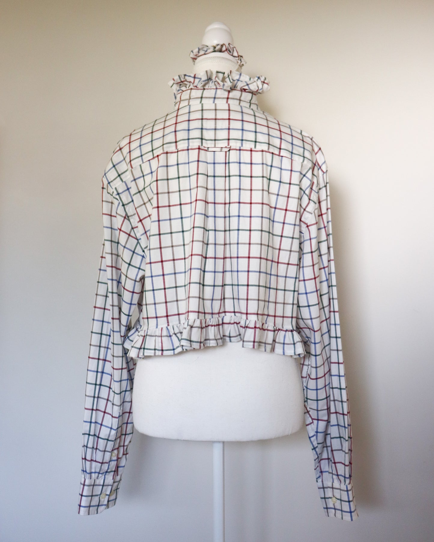 Revamp Shirt -White Check-