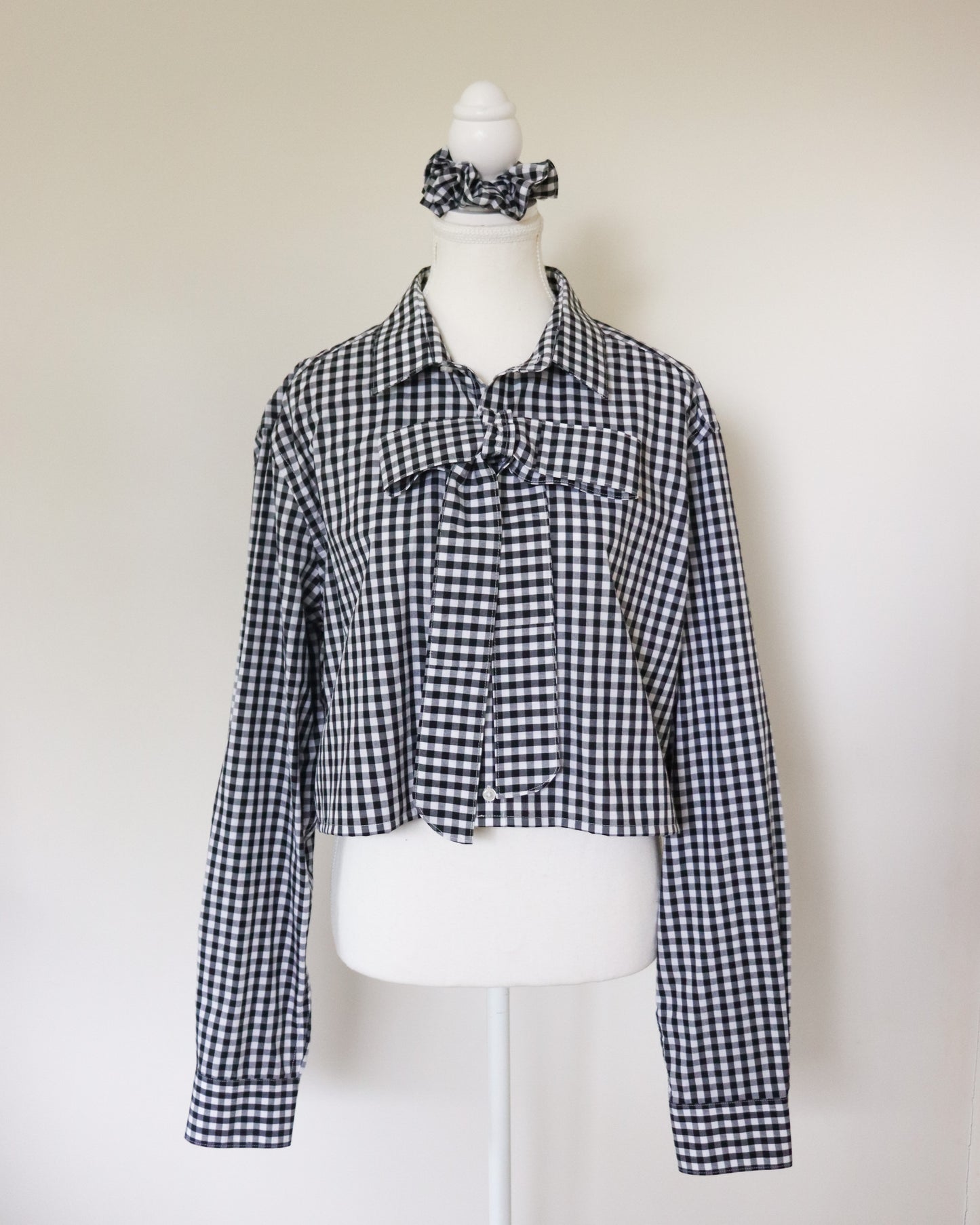 Revamp Shirt -Black/White Check-