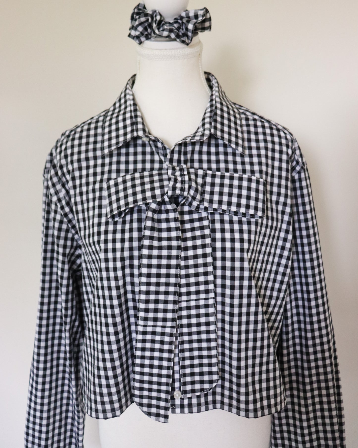 Revamp Shirt -Black/White Check-