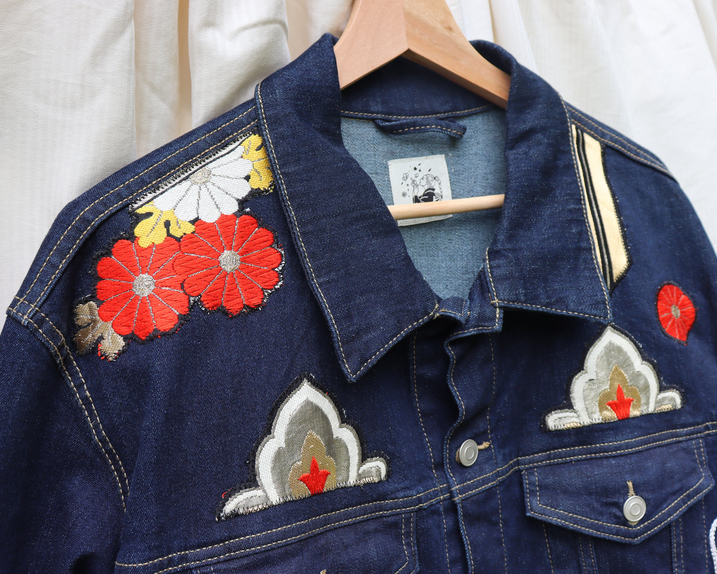 Revamp Denim Jacket -Hishimon- #1