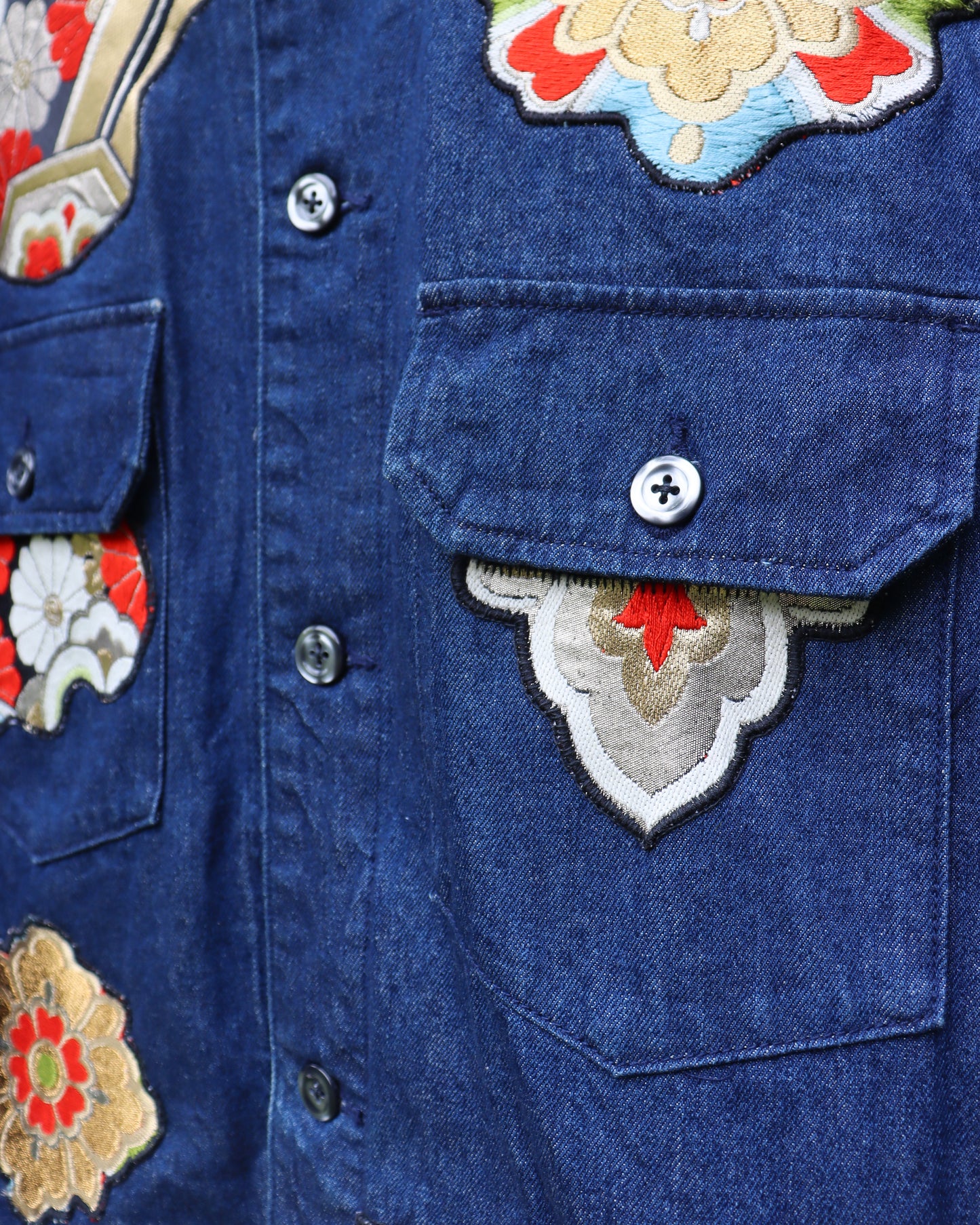 Revamp Denim Jacket -Hishimon- #2