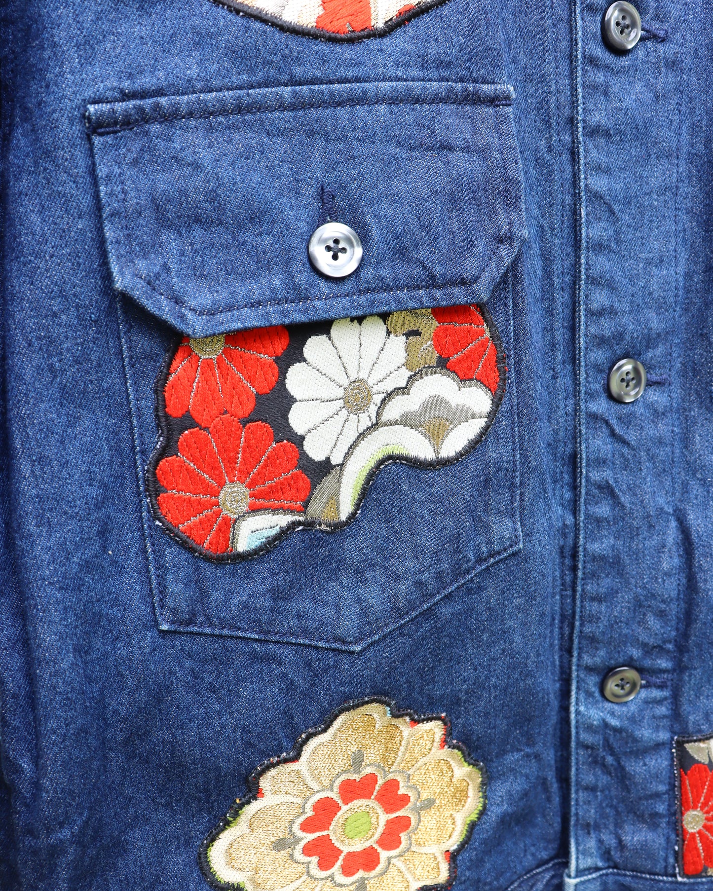 Revamp Denim Jacket -Hishimon- #2