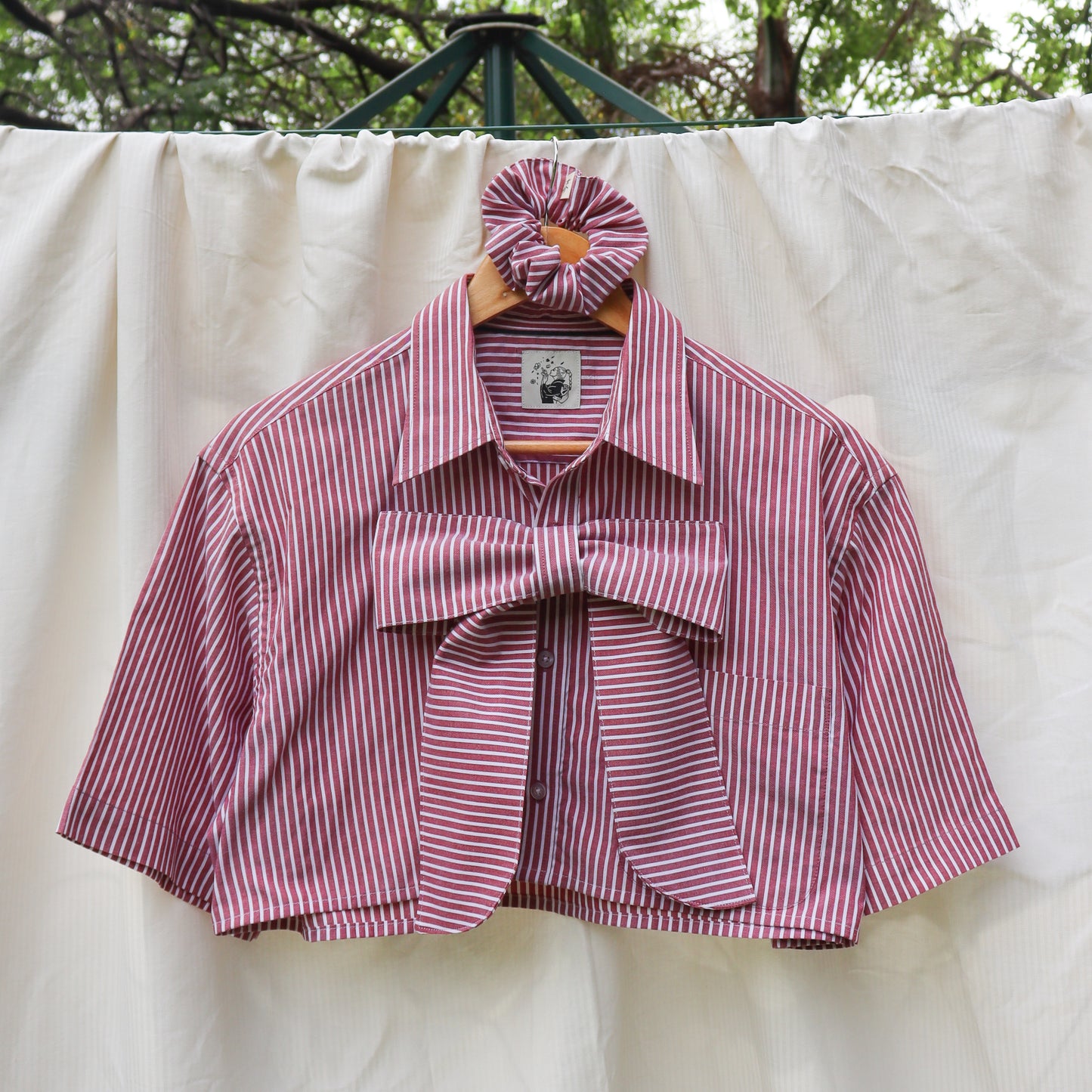 Revamp Shirt -Red/White Stripes-