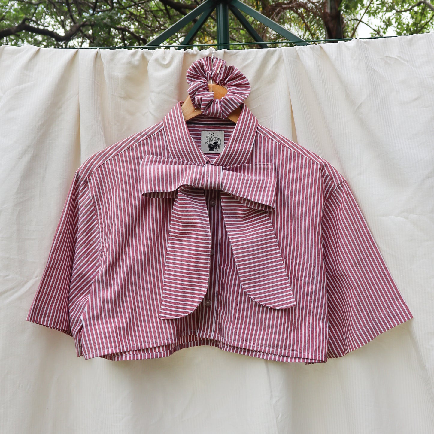 Revamp Shirt -Red/White Stripes-