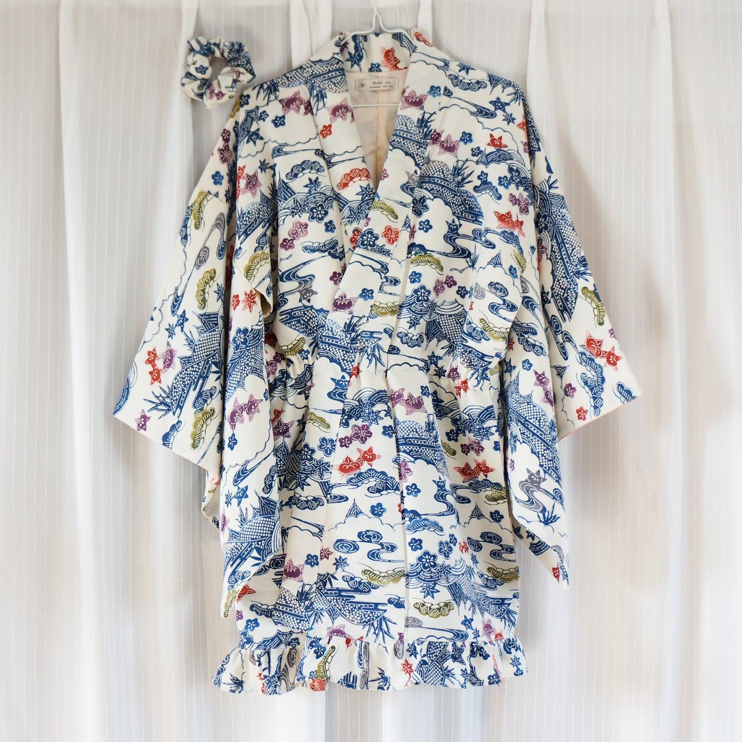 MTO Kimono Dress Mini -Omusubi-