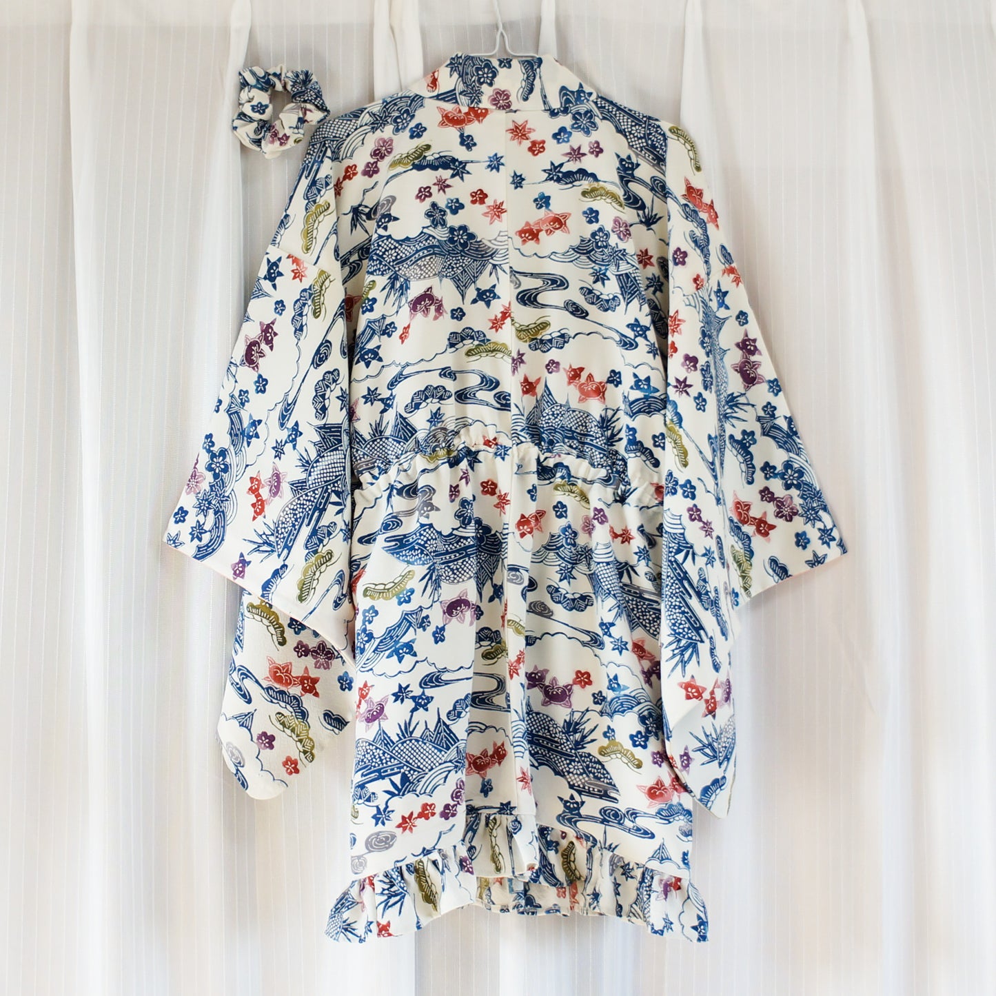 MTO Kimono Dress Mini -Omusubi-