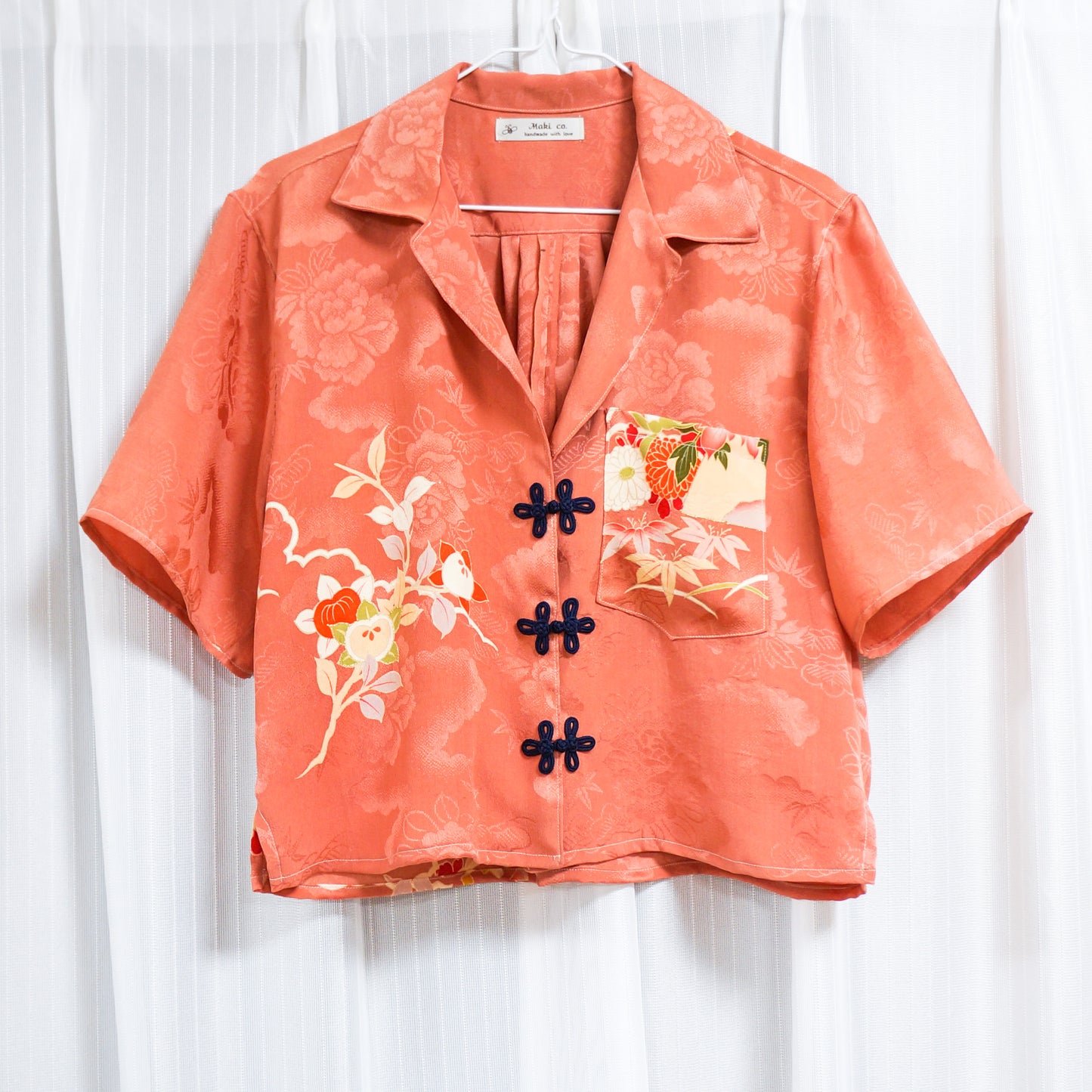 Cropped Aoba Shirt -Rose-