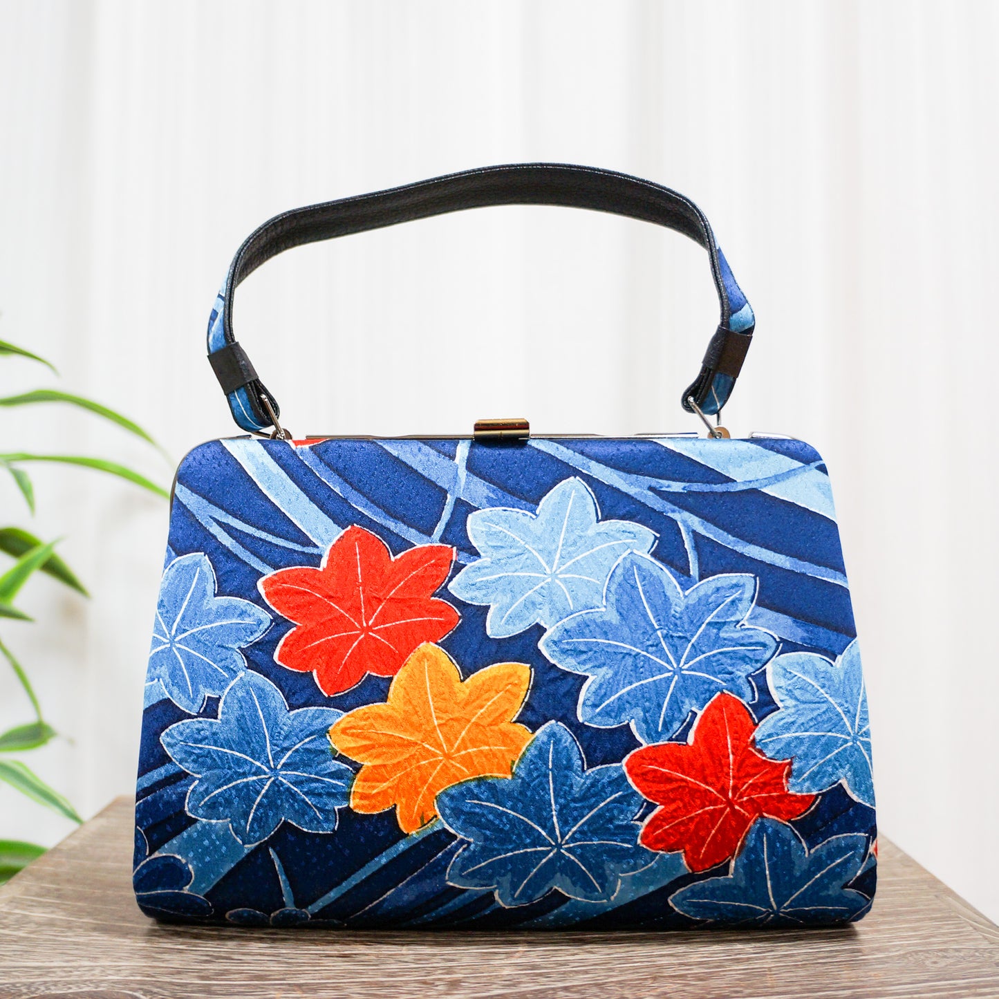 Vintage Gamaguchi Bag -Seiran-